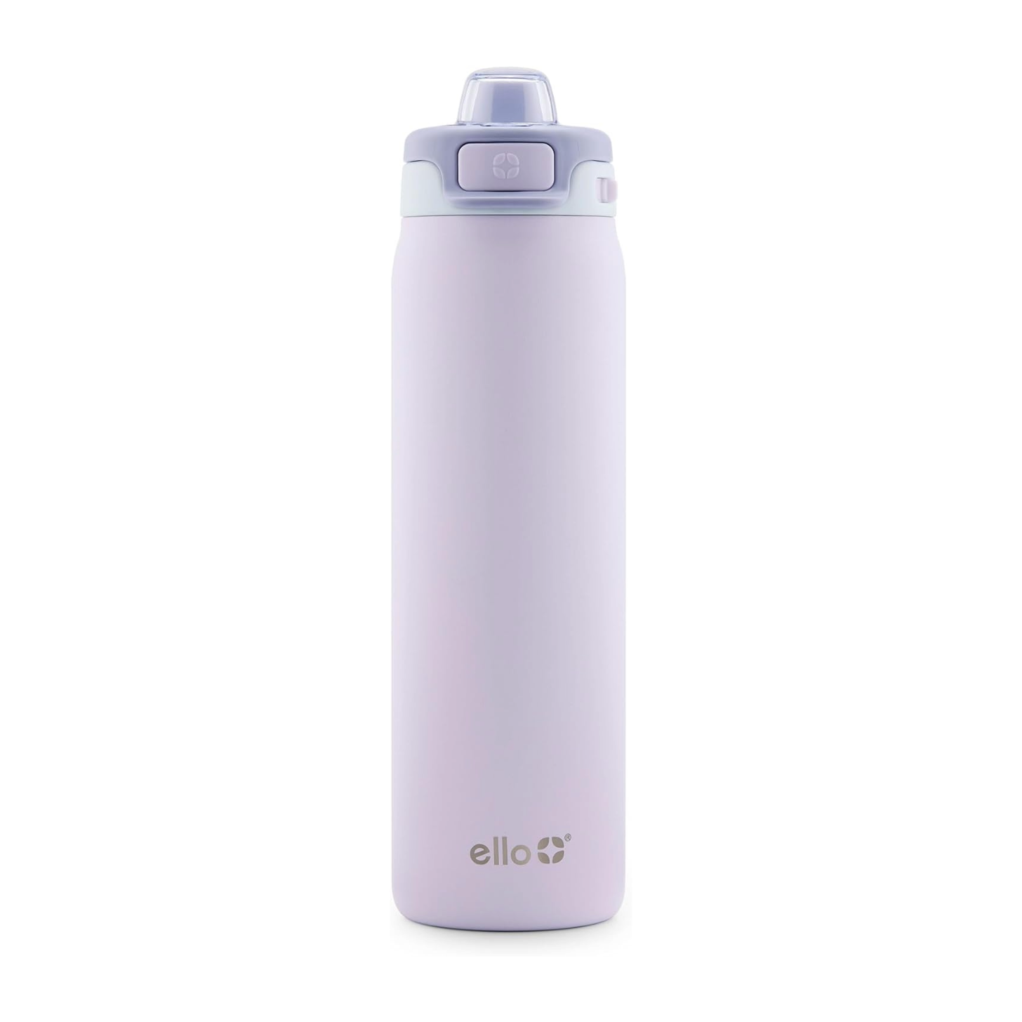 Ello Pop & Fill Stainless Steel Water Bottle Purple
