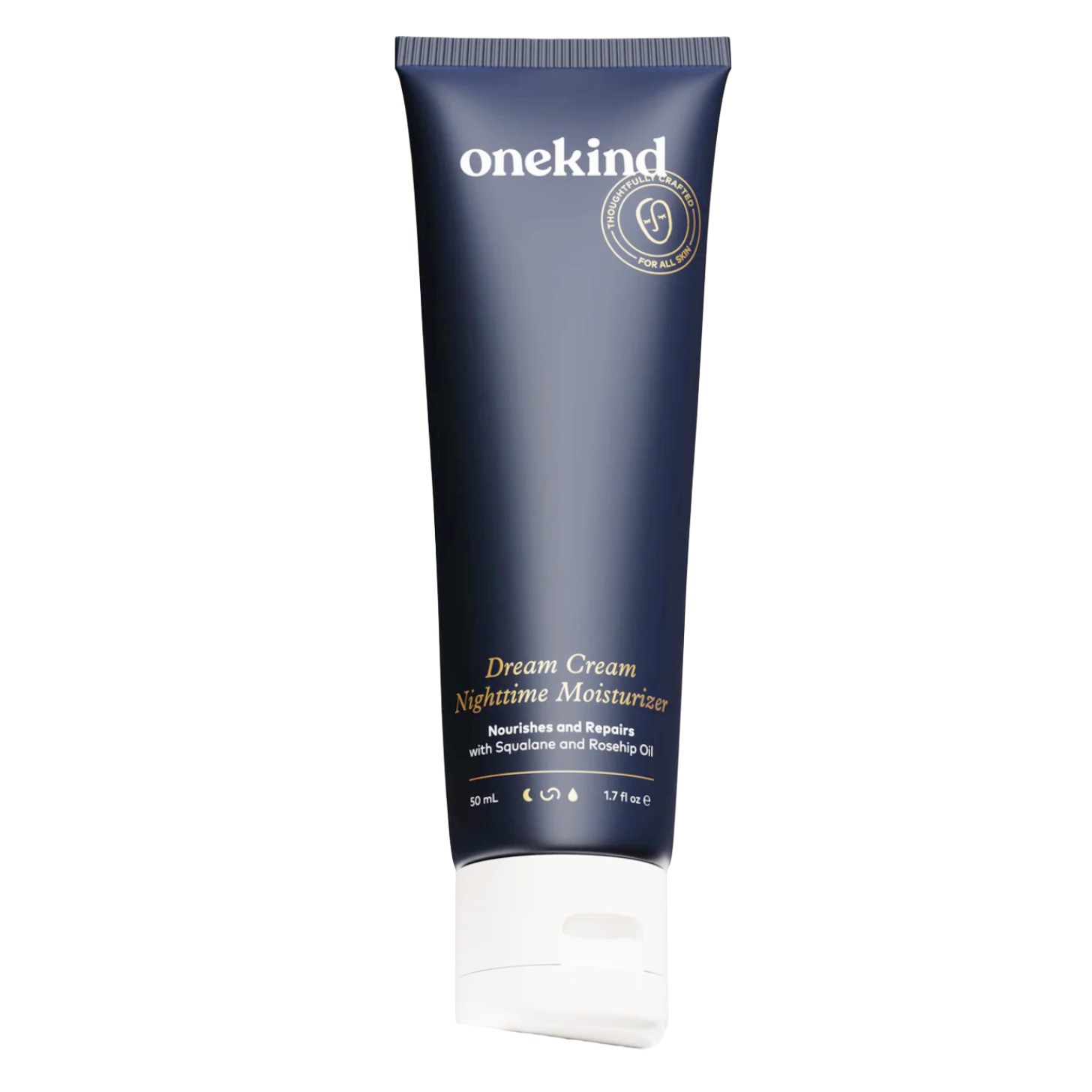 Onekind blue moisturizer bottle 