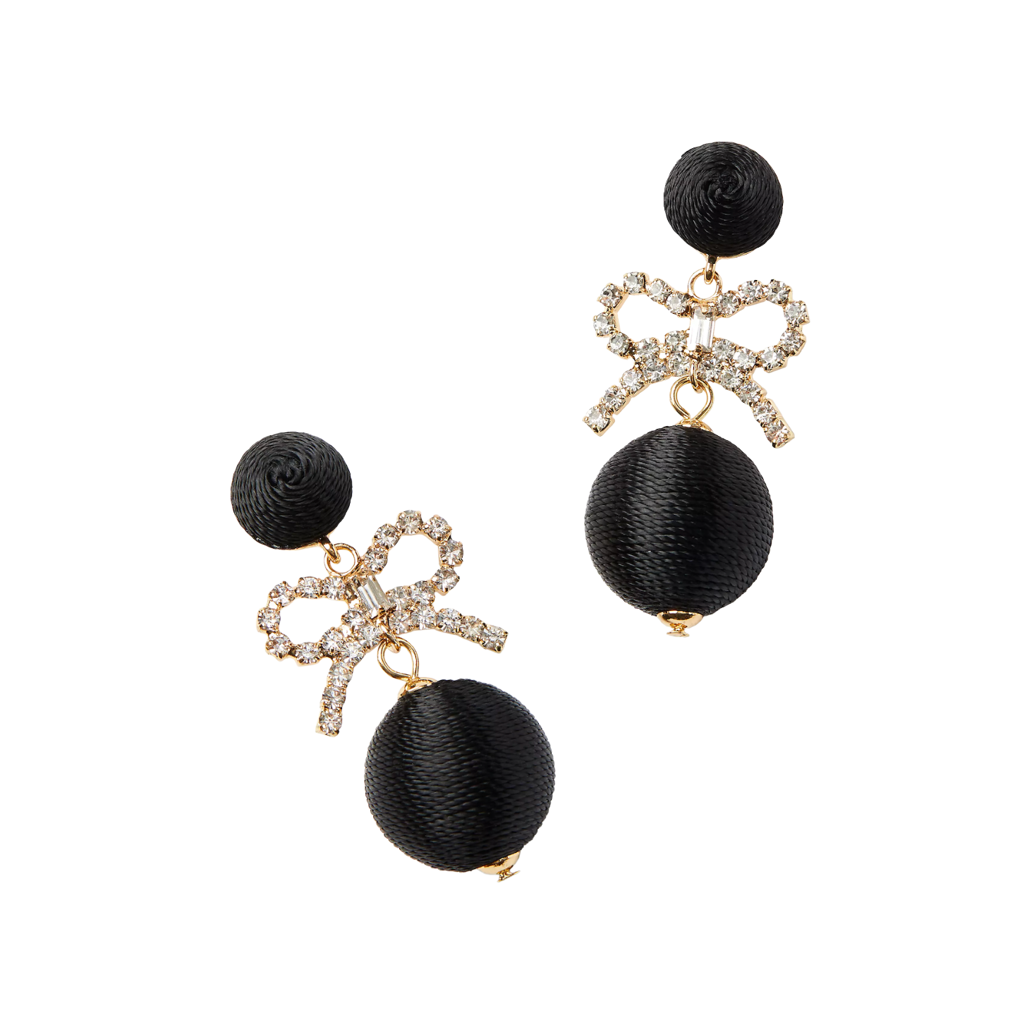 Loft Bow Bauble Drop Earrings