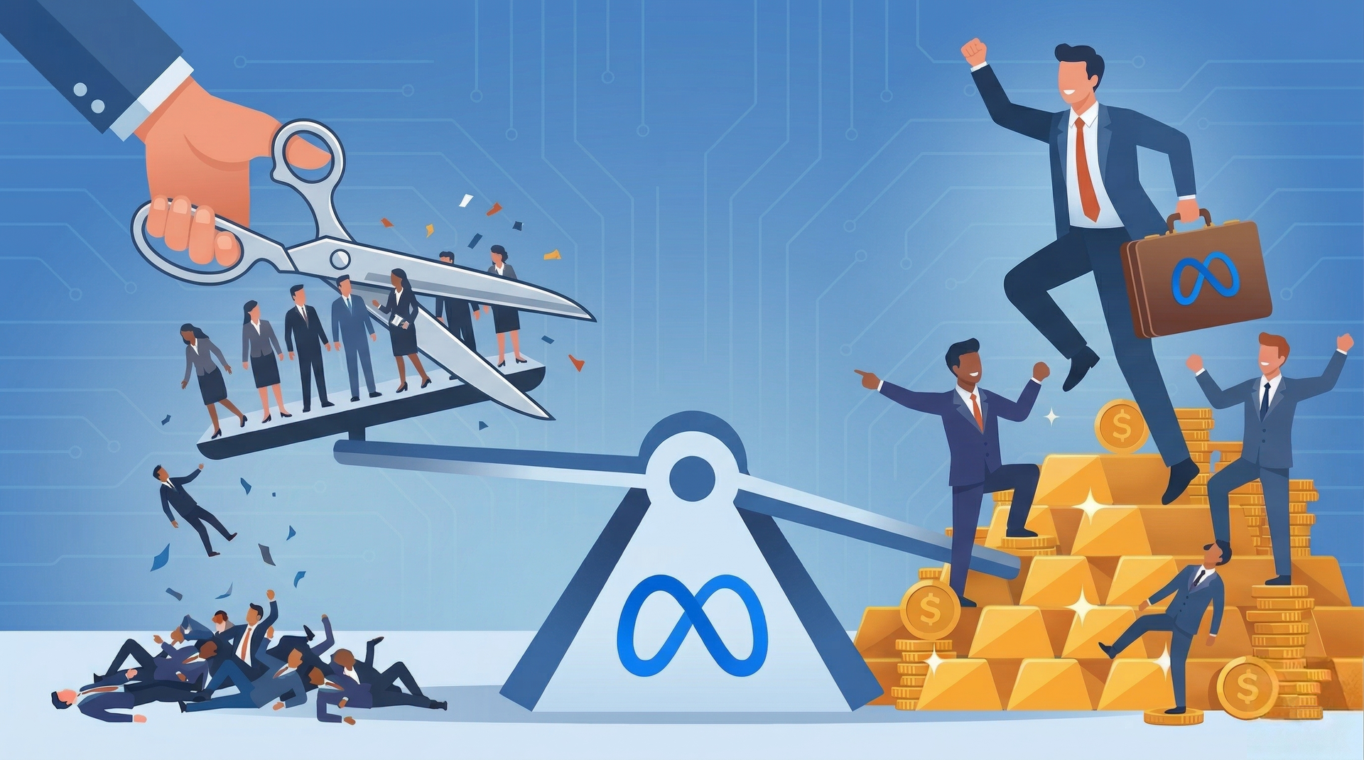 Meta Slashes Jobs, Boosts Exec Pay in AI Pivot