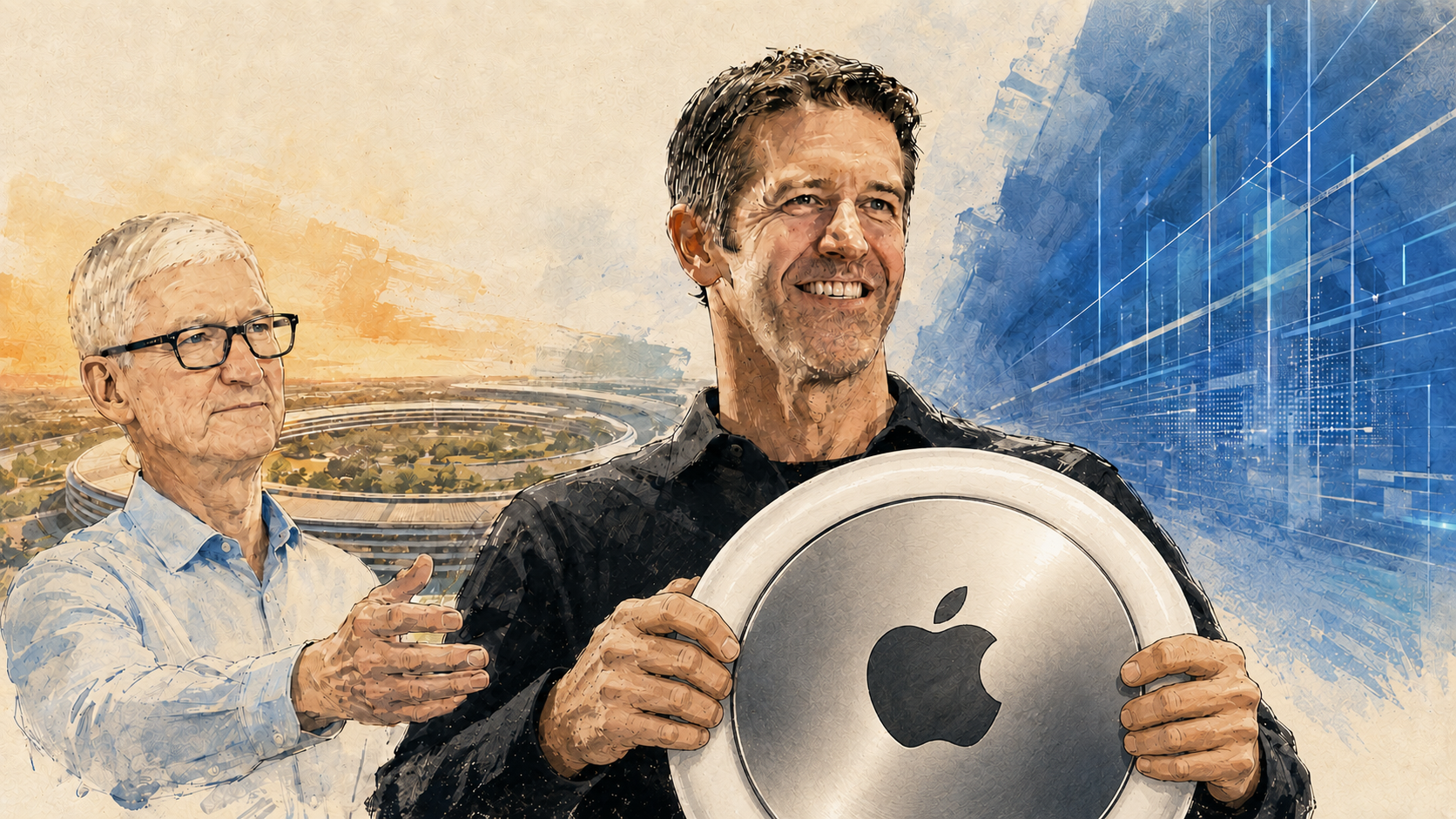Ternus Takes Apple's Helm as Cook Steps Down