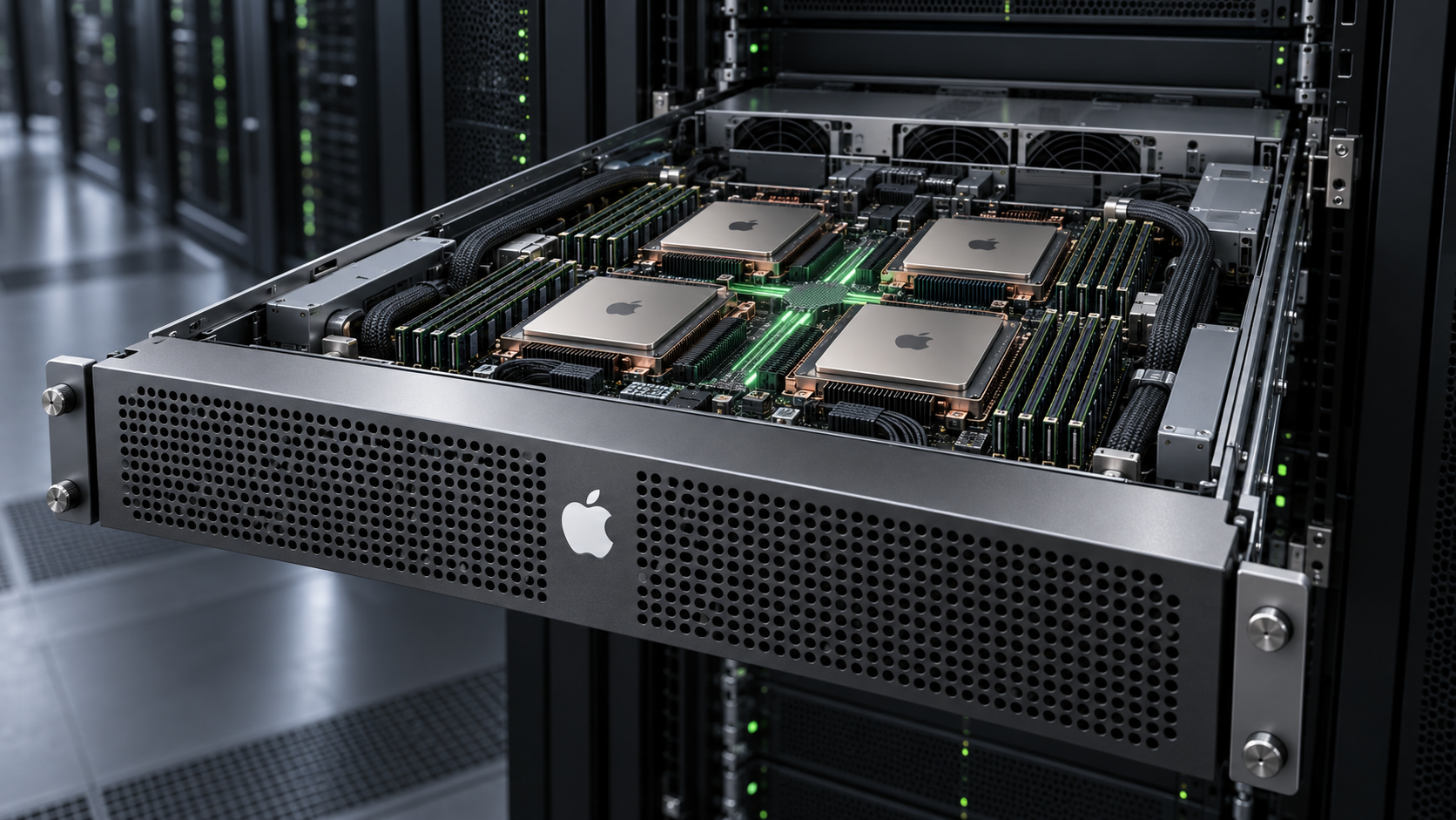Apple Eyes a Rack-Mounted AI Comeback