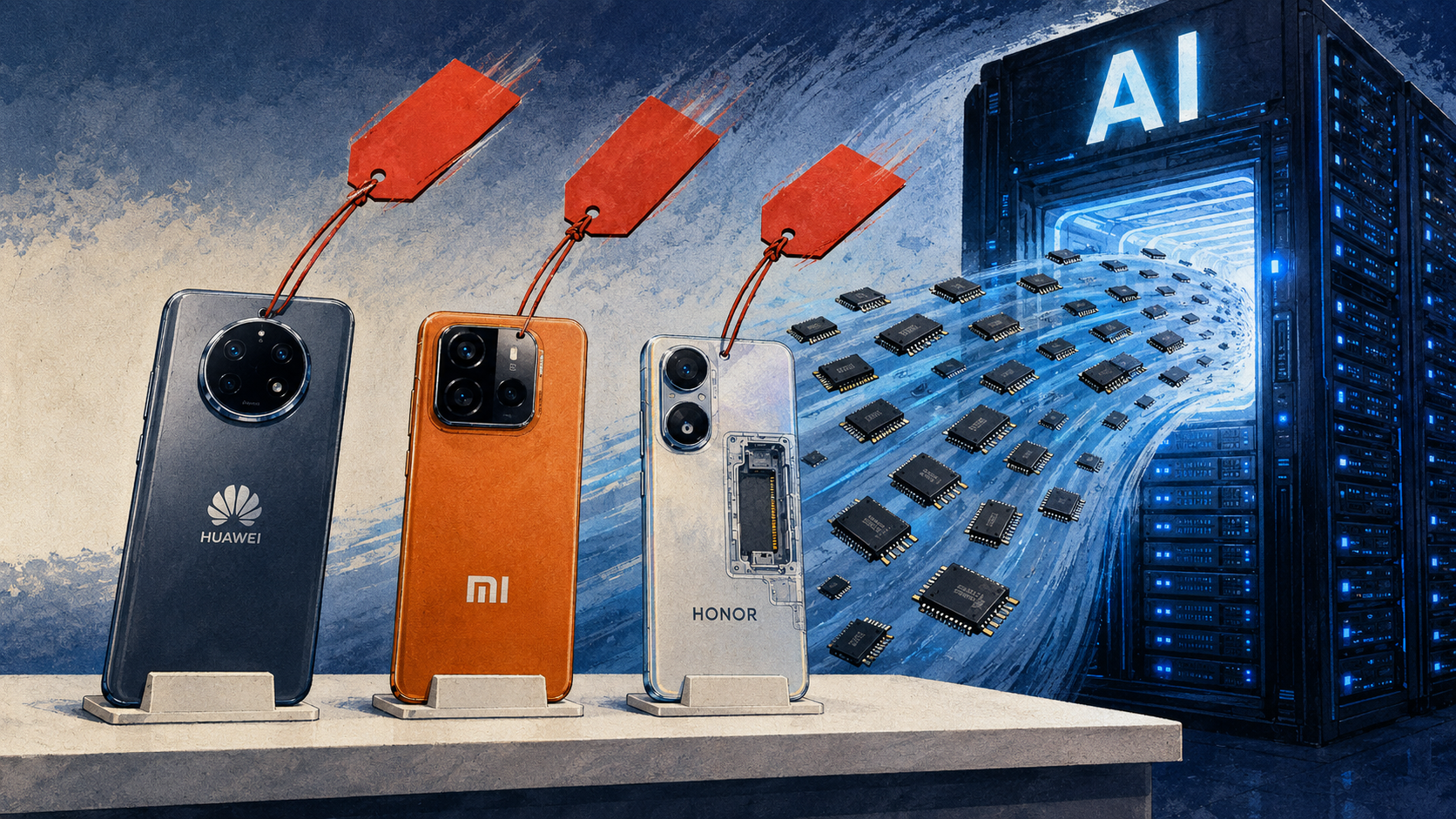 Huawei, Xiaomi, and Honor Hike Phone Prices