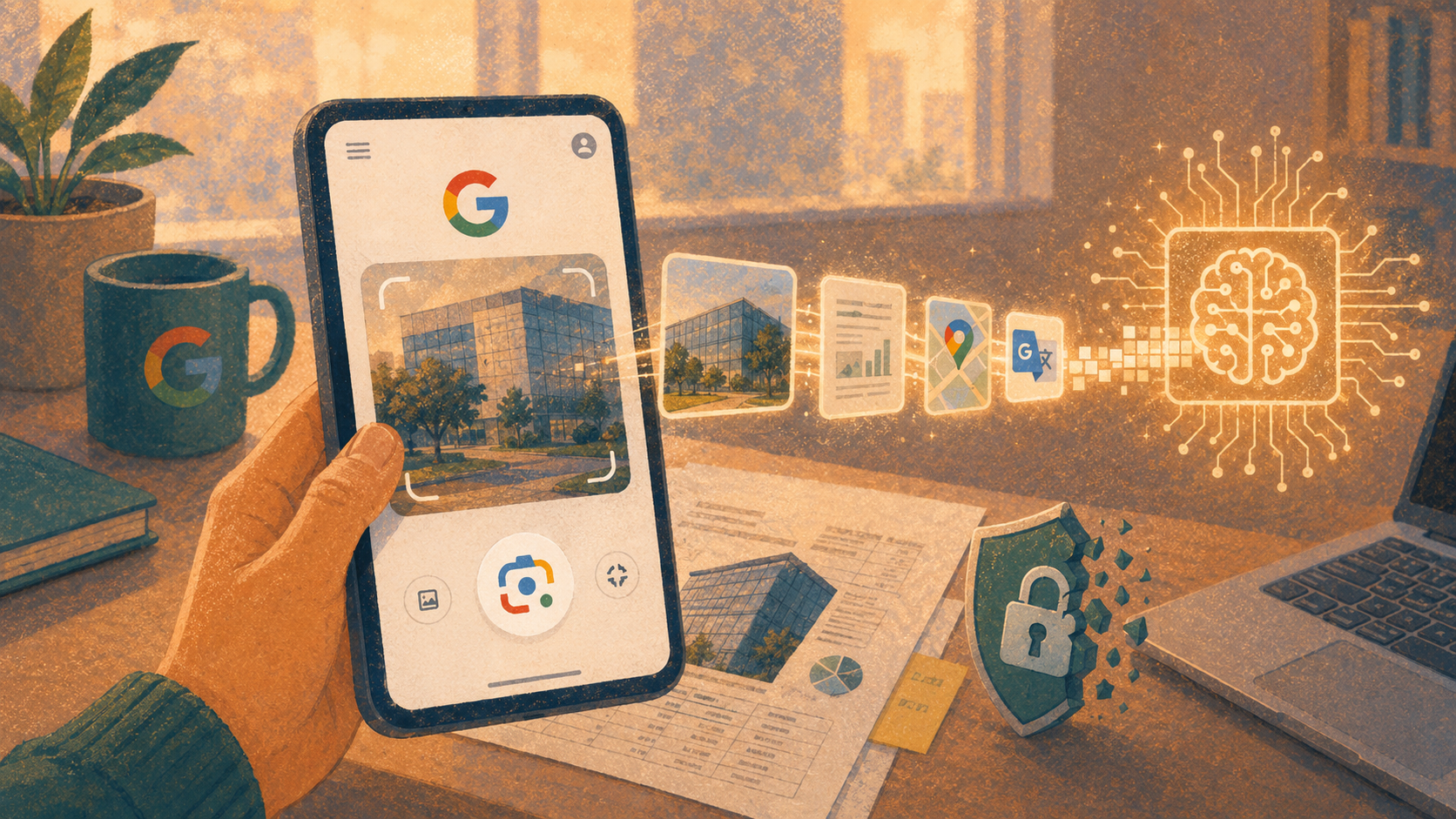 Google Uses Search Uploads to Train AI