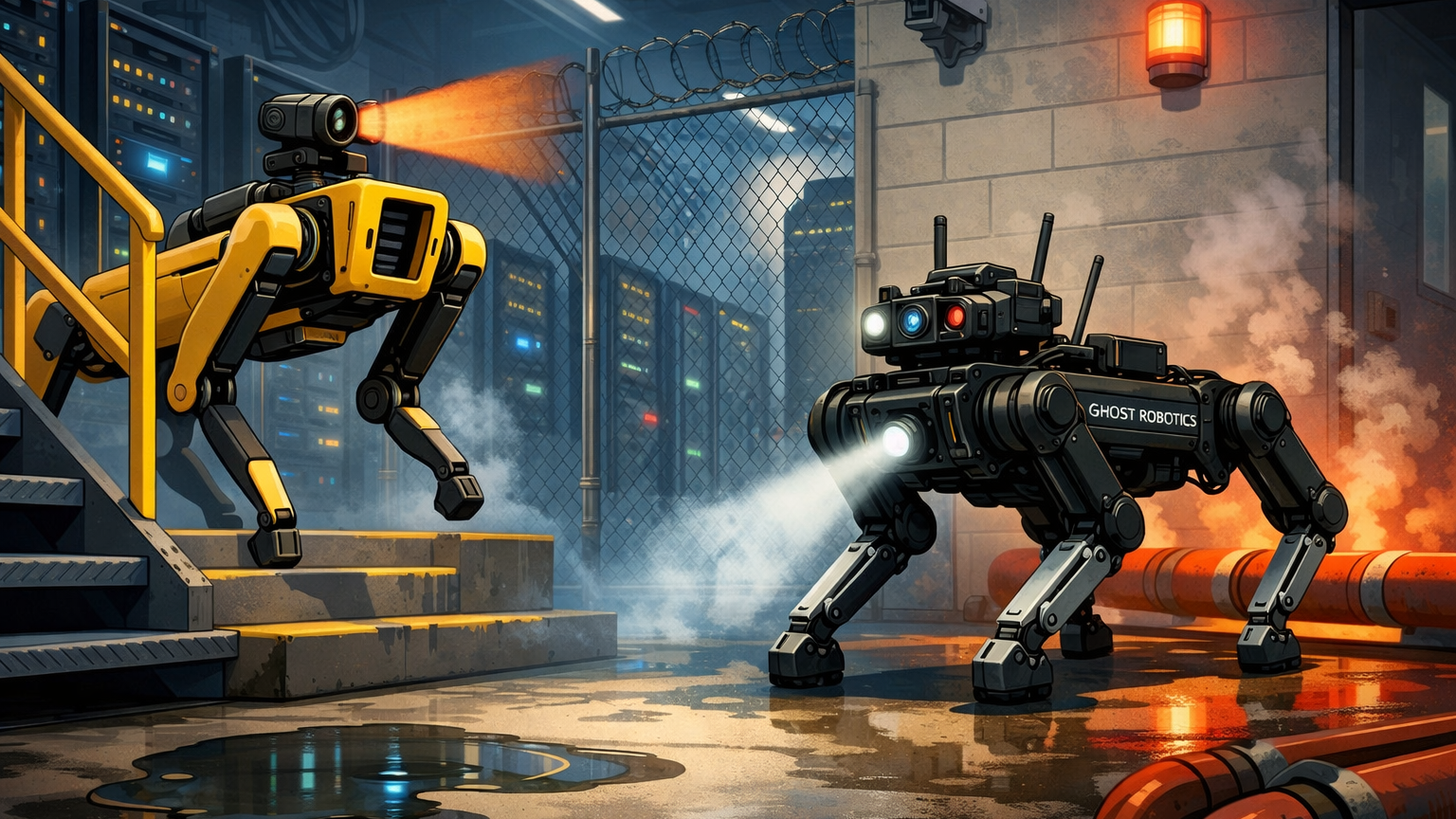 Robot Dogs Sniff Out Data Center Threats Robot Dogs Sniff Out Data Center Threats