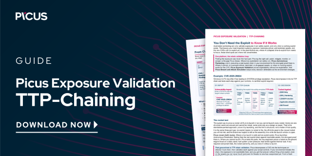 Picus Exposure Validation Picus Exposure Validation