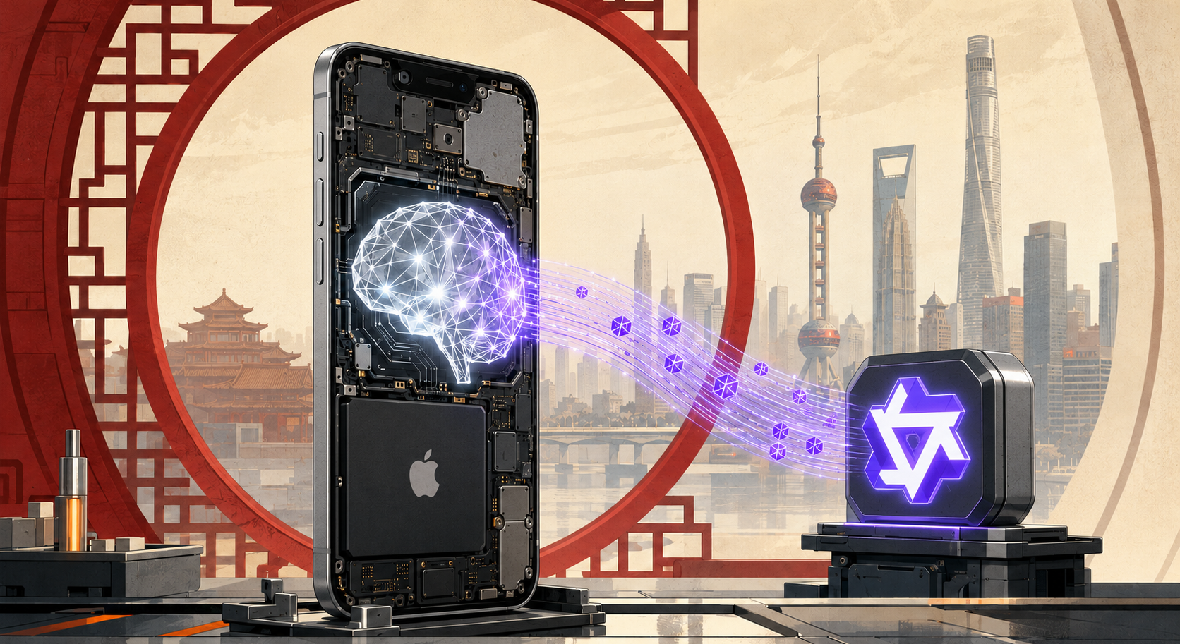 Apple Builds Its Own AI Model for China