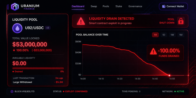 Smart Contract Flaw Drains $53M from DeFi Platform Smart Contract Flaw Drains $53M from DeFi Platform