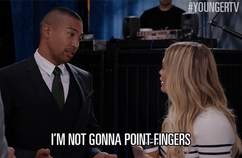 Blaming TV Land GIF by YoungerTV