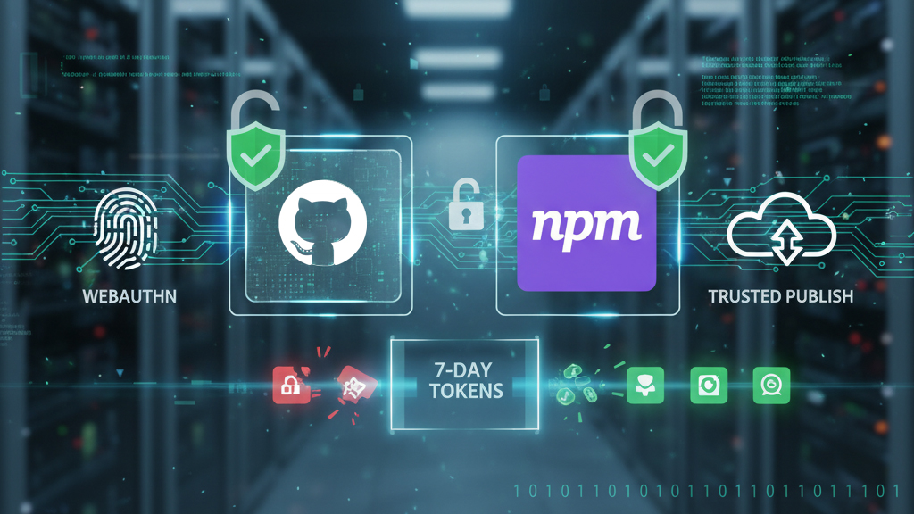 GitHub Mandates 2FA, Seven-Day Tokens for npm GitHub Mandates 2FA, Seven-Day Tokens for npm