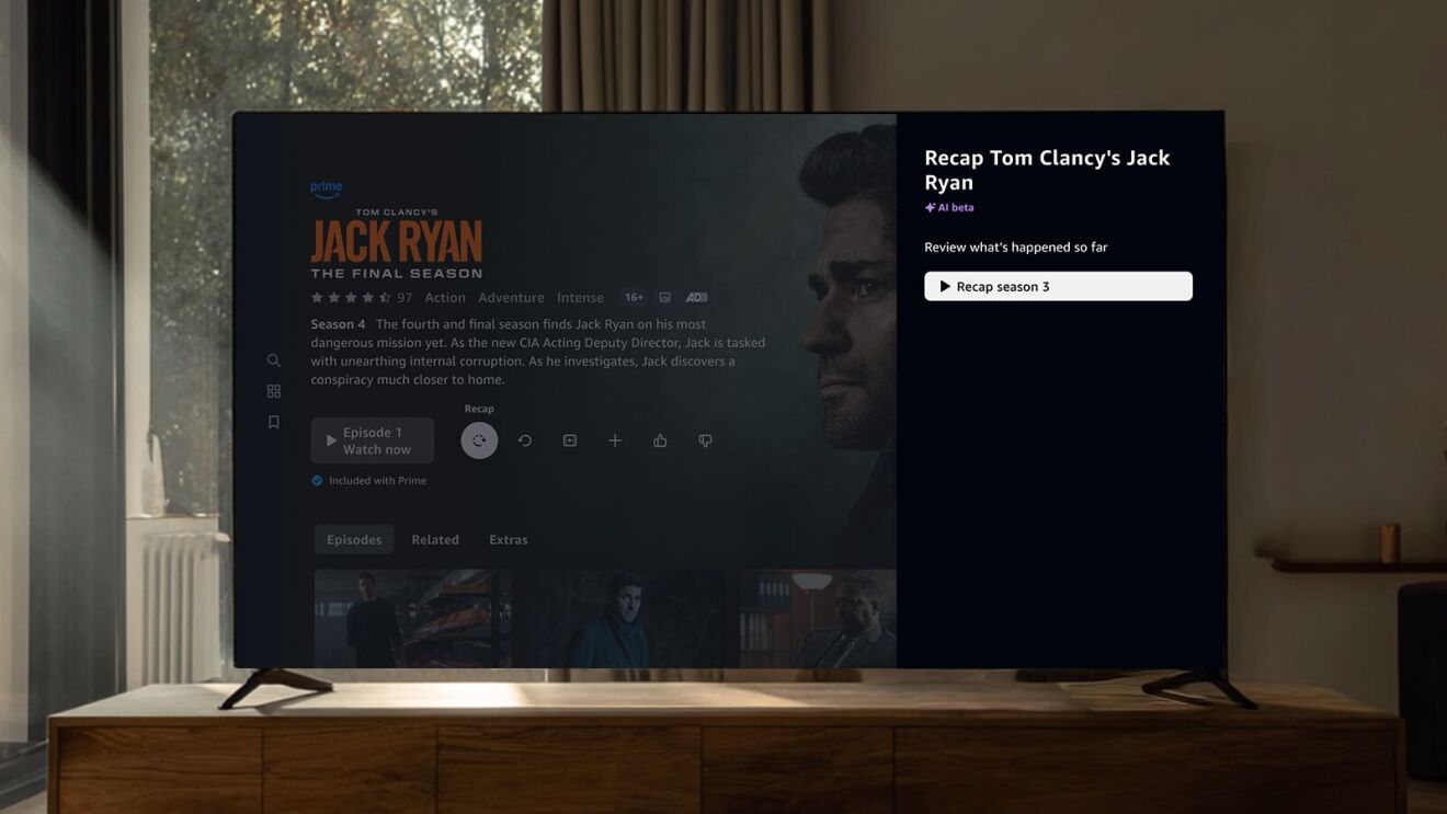 Amazon Debuts AI-Generated Season Recaps