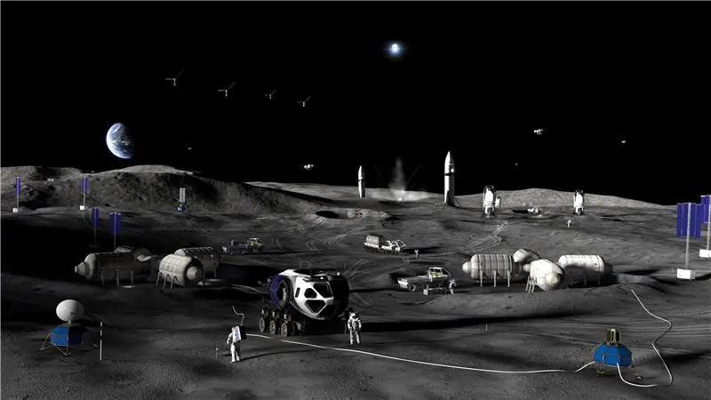 NASA Unleashes Robot Swarm to Build Moon Base