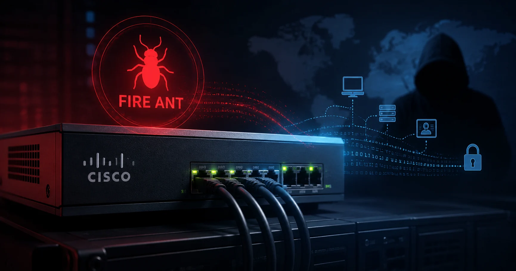 China-Linked Fire Ant Turns Routers Into Spy Hubs