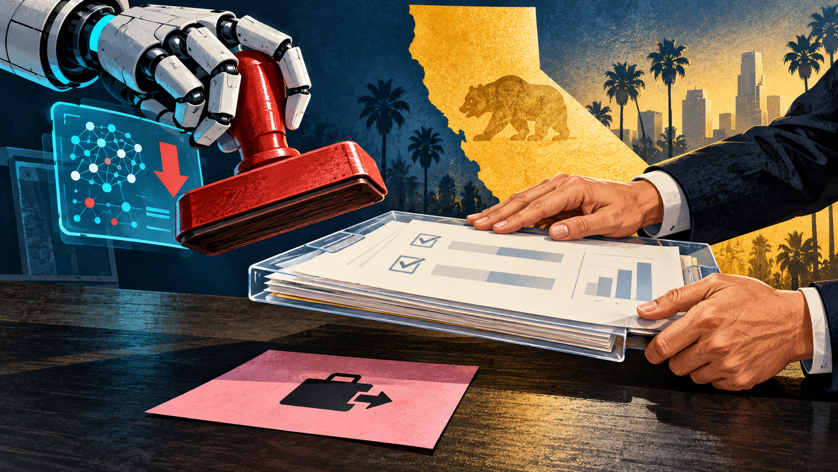 California Puts a Human Between AI and Pink Slips