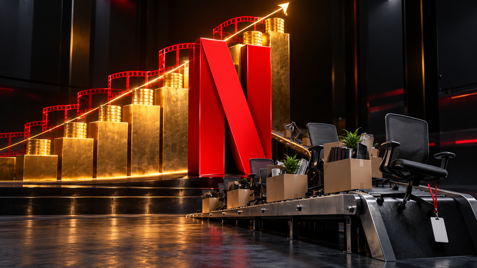 Netflix Cuts Jobs as Profits Grow