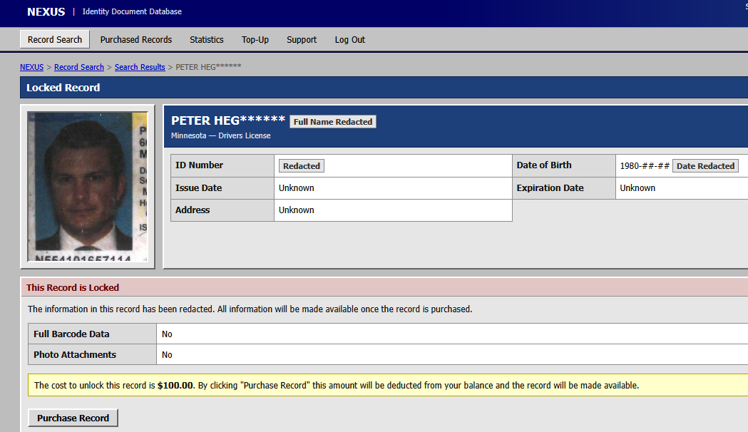 FBI Probes Dark-Web Sale of 153M License Scans