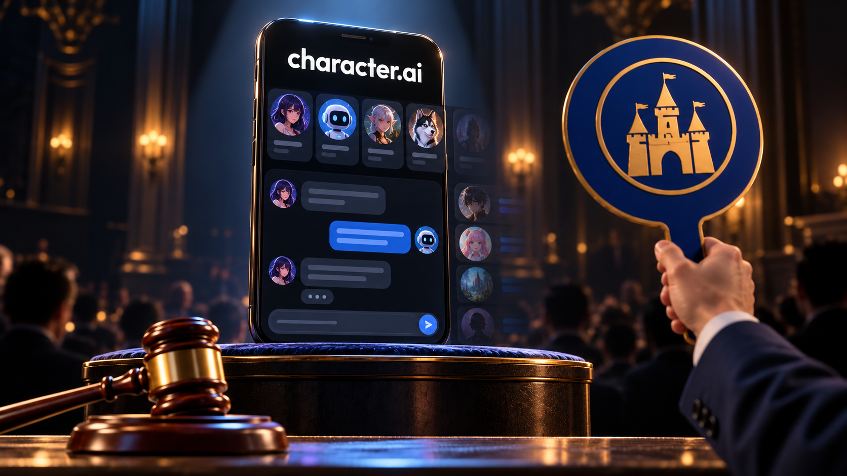 Character.AI Files for Bankruptcy as Disney Bids