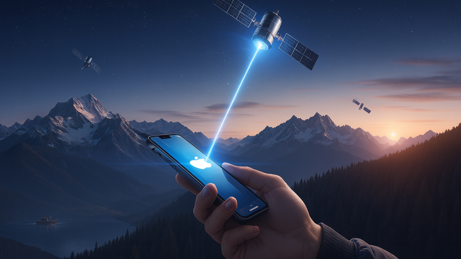 iPhone Aims for Always-On Satellite Signal