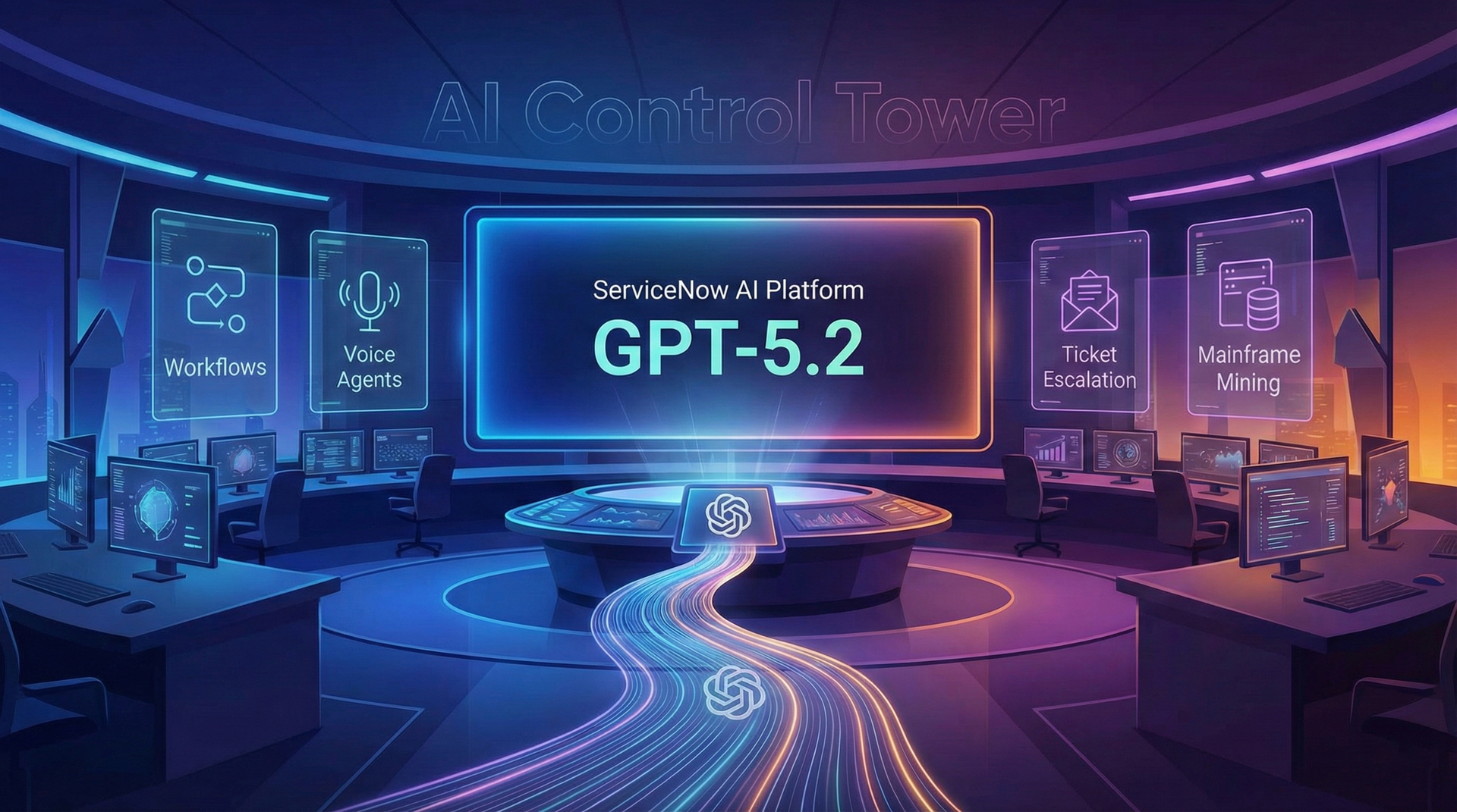 ServiceNow Picks GPT‑5.2 to Run Company Workflows