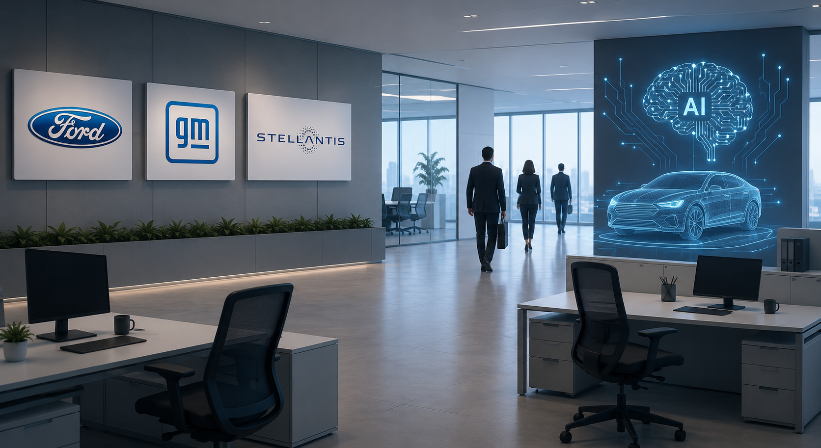 Detroit's AI Tune-Up Hits White-Collar Jobs