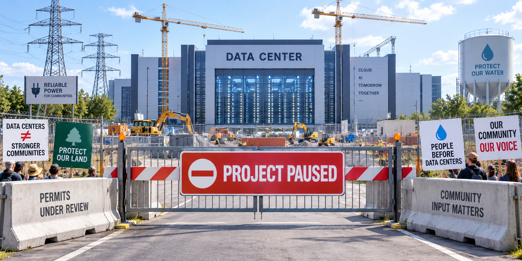 Data Center Opposition Stalls $68 Billion in US Projects