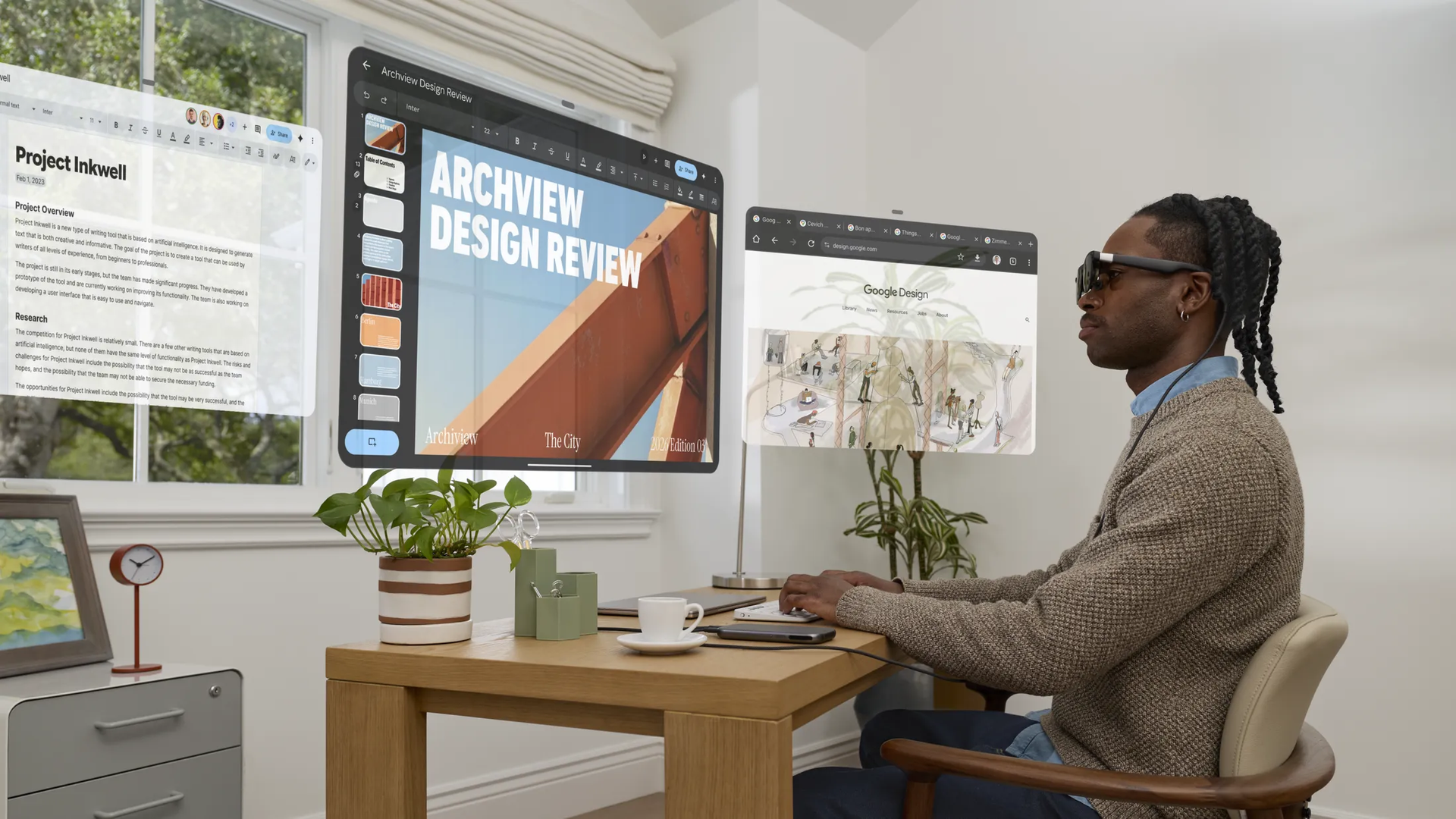 XREAL AURA Puts Your Office on Your Face