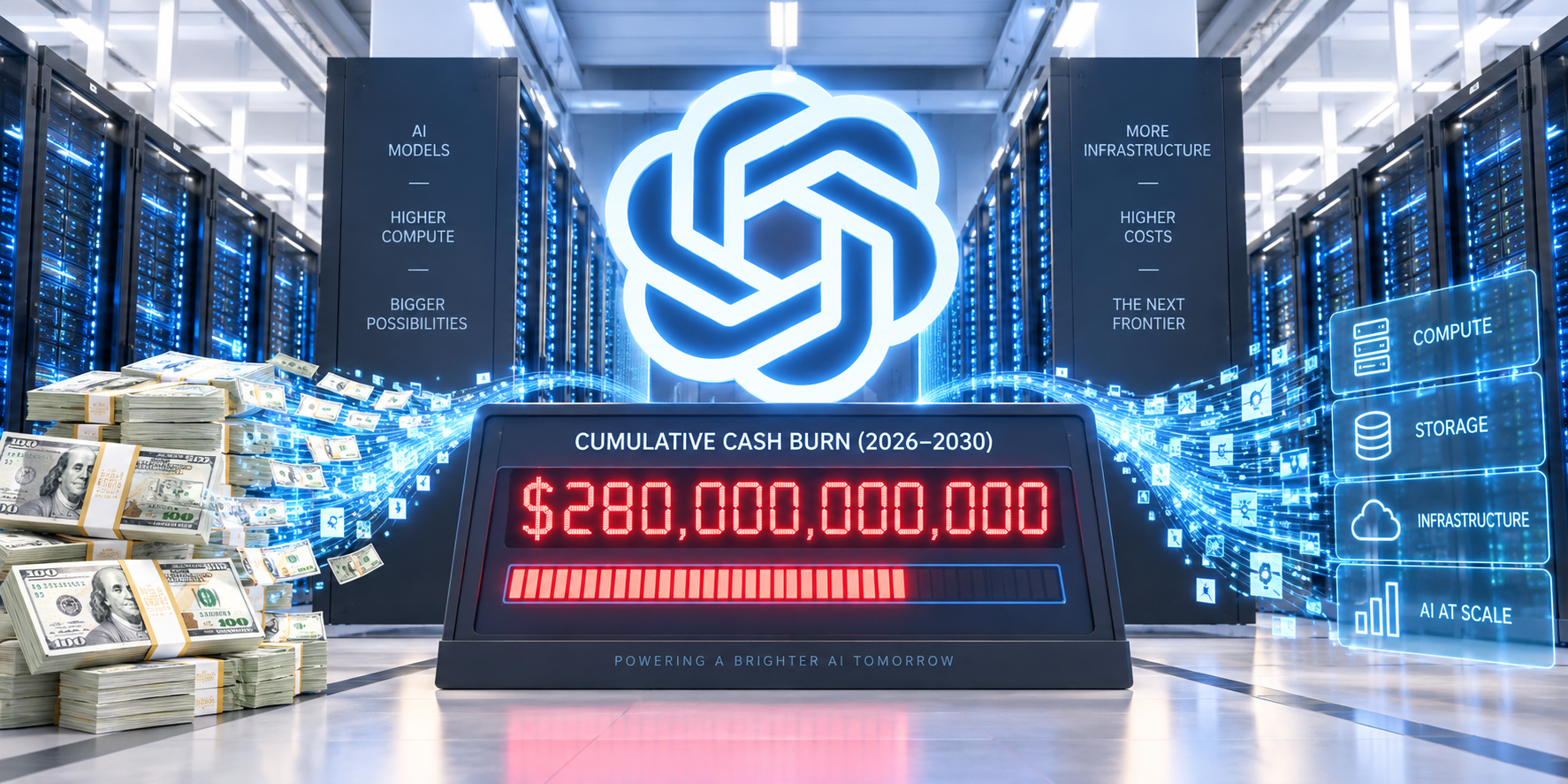 OpenAI Faces $280 Billion Compute Burn Through 2030