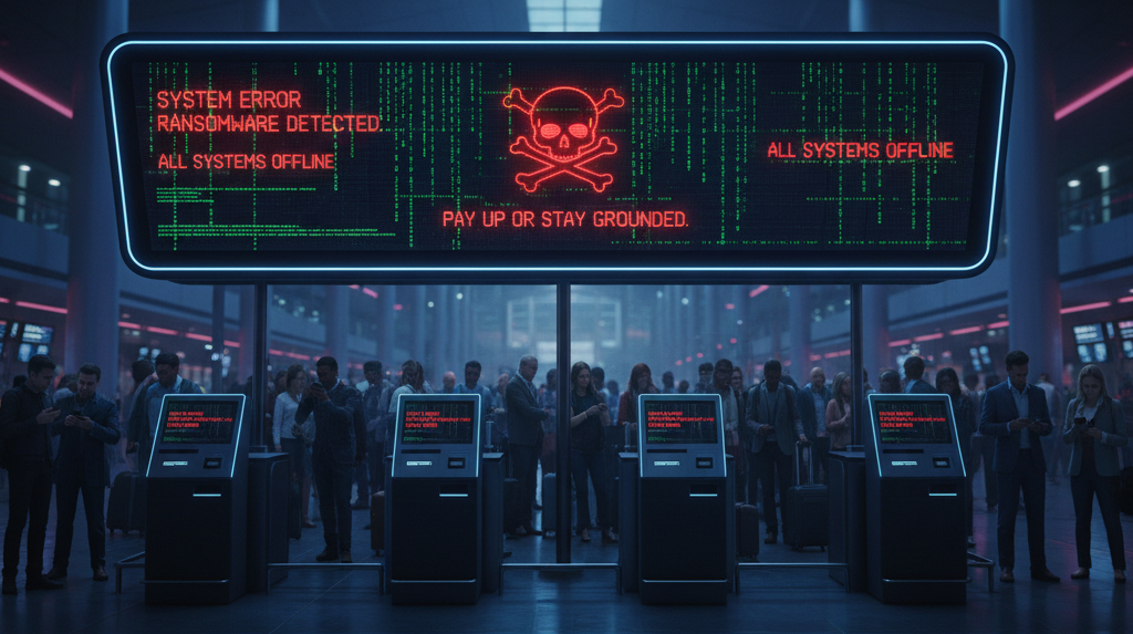 Ransomware Cripples EU Airport Check-Ins Ransomware Cripples EU Airport Check-Ins