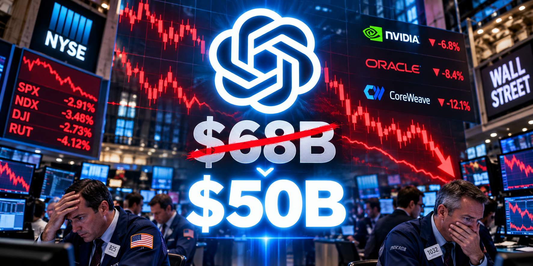 OpenAI Revenue Surprise Sends AI Stocks Tumbling