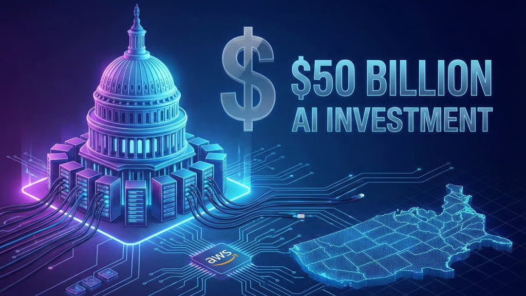 AWS Pledges $50B for Government-Grade AI Muscle AWS Pledges $50B for Government-Grade AI Muscle