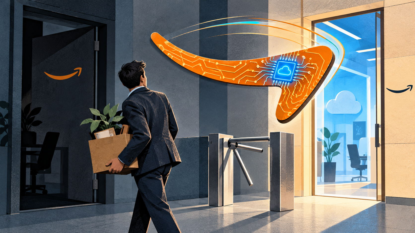 Amazon Courts Former Workers for AI Roles