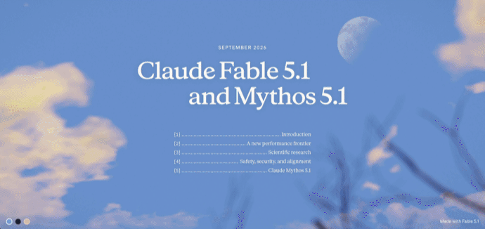 Claude Fable and Mythos 5.1 Court Enterprises