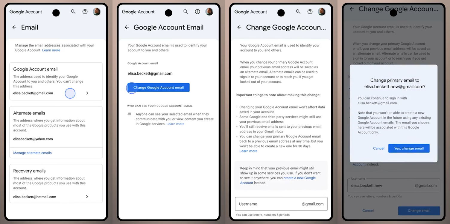 Google Finally Lets You Rename Your Gmail Google Finally Lets You Rename Your Gmail