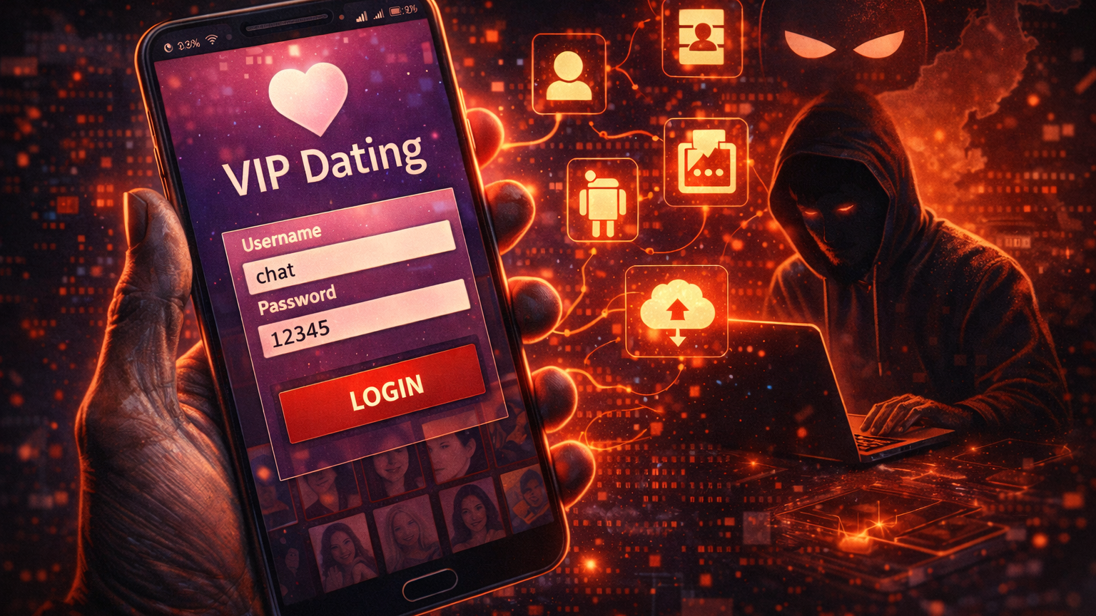 GhostChat Spyware Masquerades as Dating App