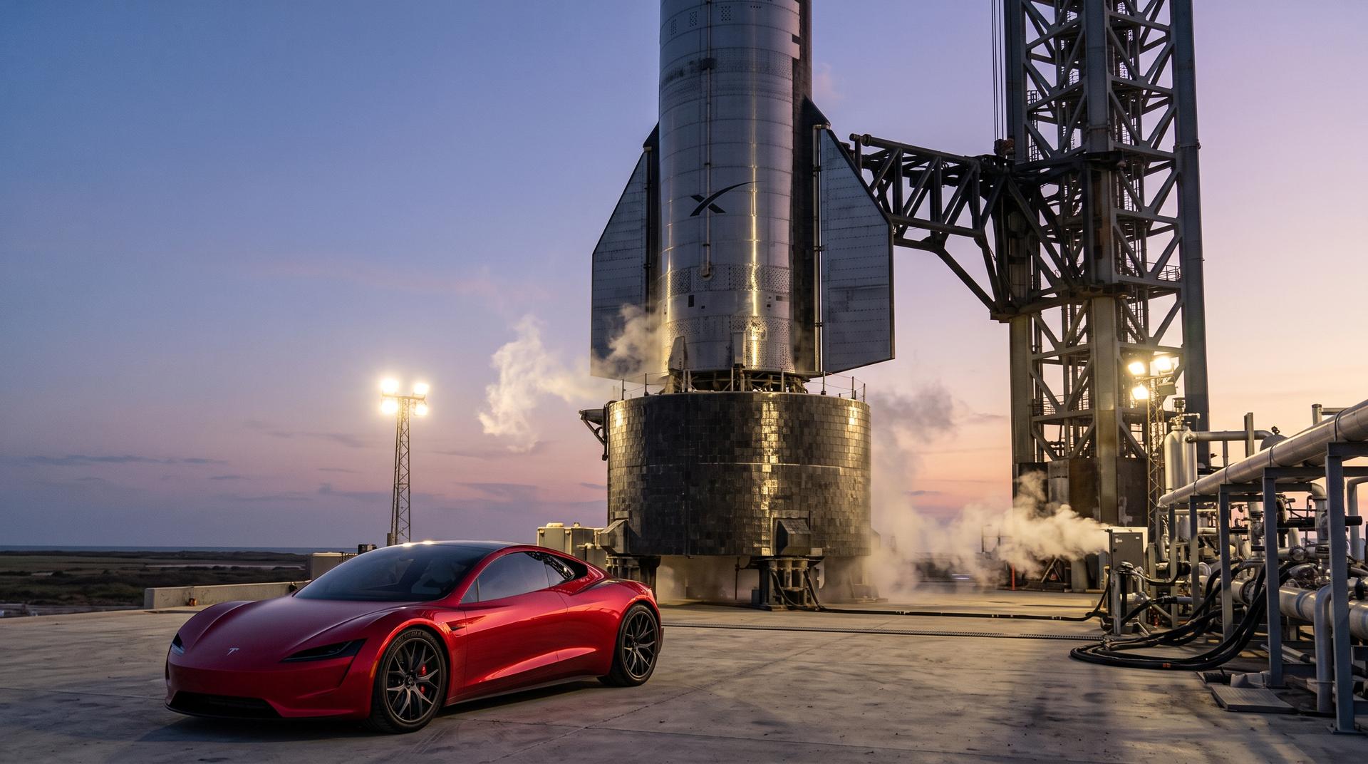 Tesla and SpaceX Put a Merger Under Review