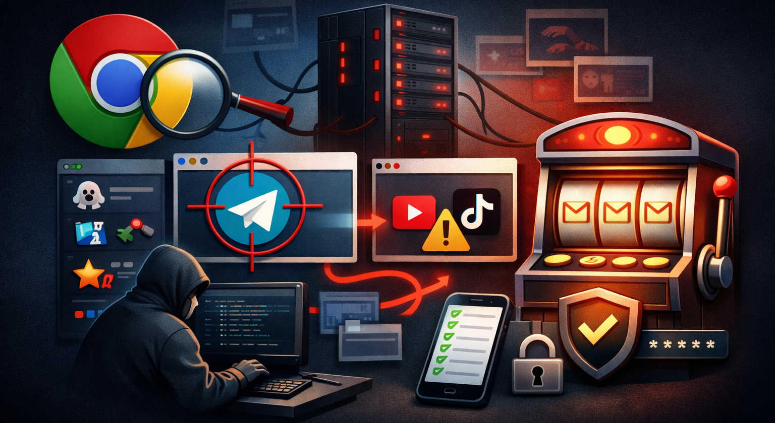 108 Rogue Chrome Extensions Hijack Accounts
