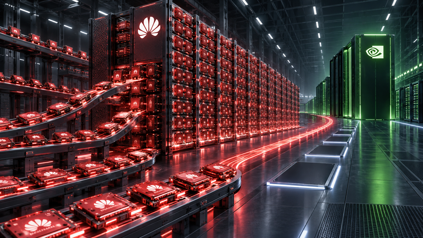 Huawei Fast-Tracks Its Nvidia Challenge