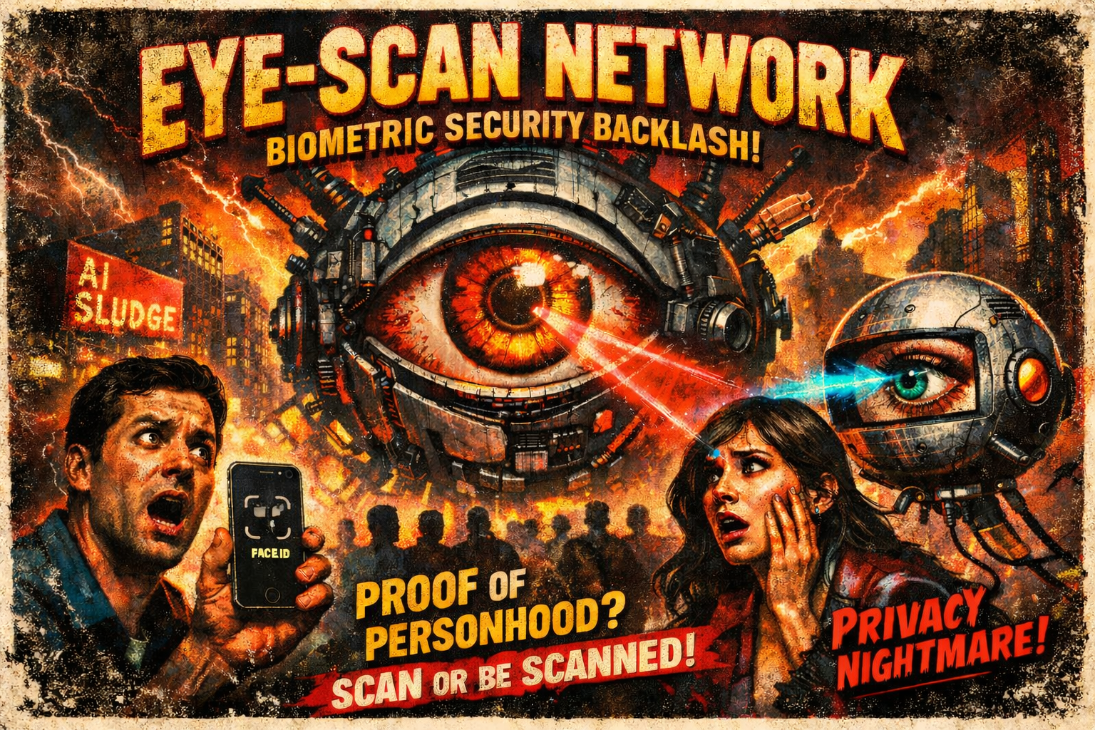 OpenAI's Eye-Scan Network Sparks Biometric Security Backlash