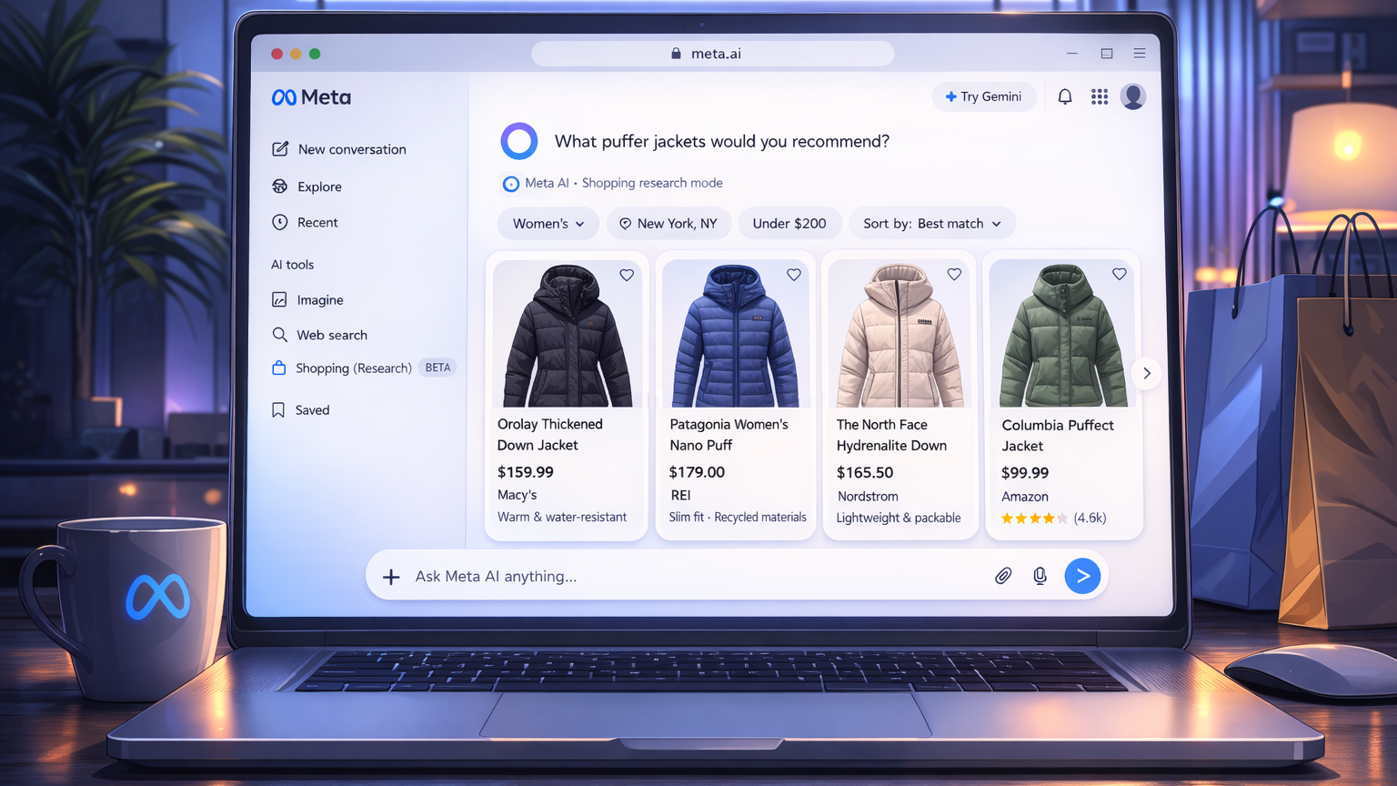 Meta AI Puts Shopping in the Chat