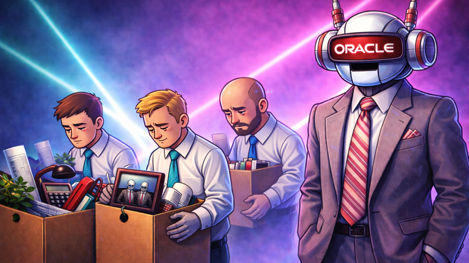 Oracle Slashes Jobs to Feed AI Data Centers