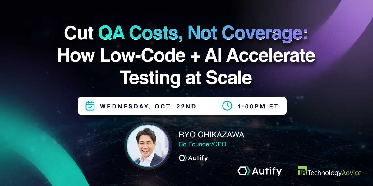 Cut QA Costs, Not Coverage: How Low-Code + AI Accelerate Testing at Scale Cut QA Costs, Not Coverage: How Low-Code + AI Accelerate Testing at Scale