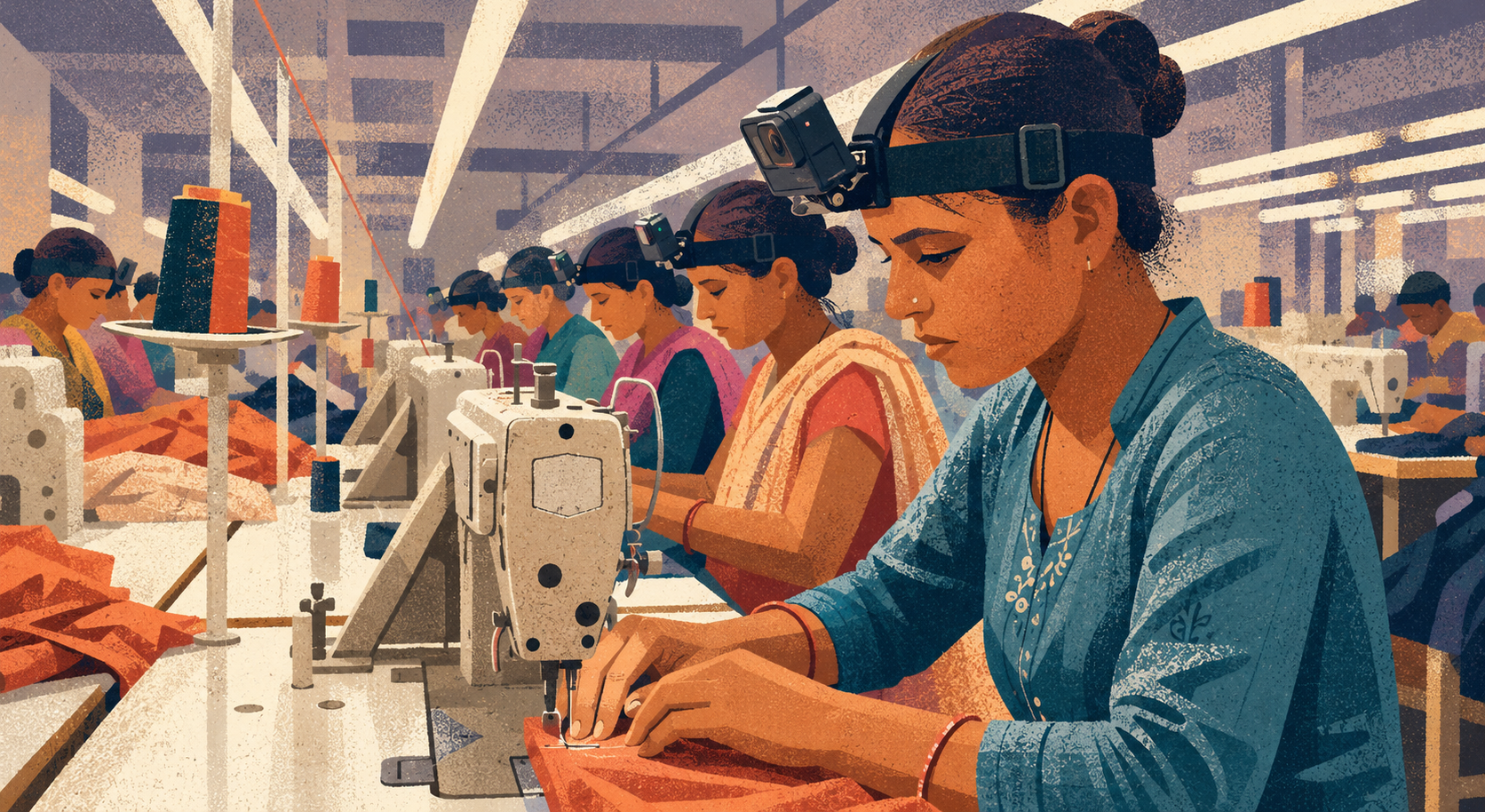 Factories Strap Head-Cams on Workers to Train Robots