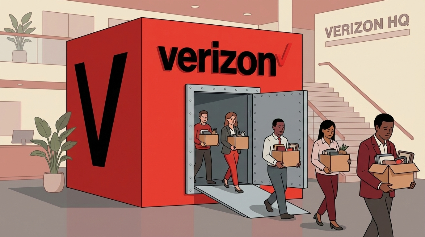 Verizon Disconnects 13,000 Staff to 'Delight' Investors
