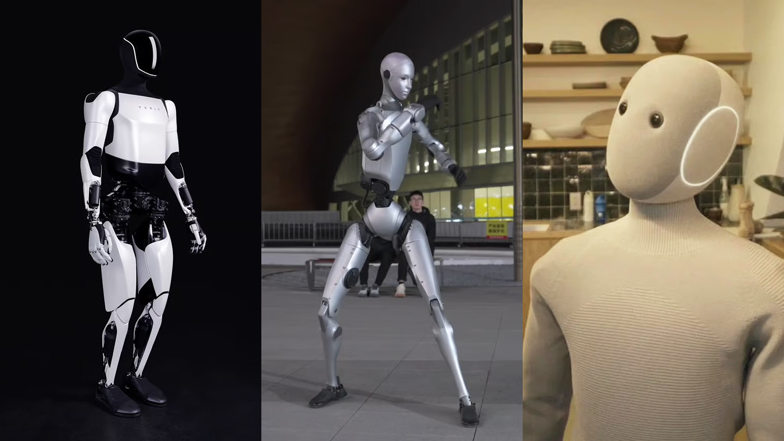 Humanoid Robots Clock In