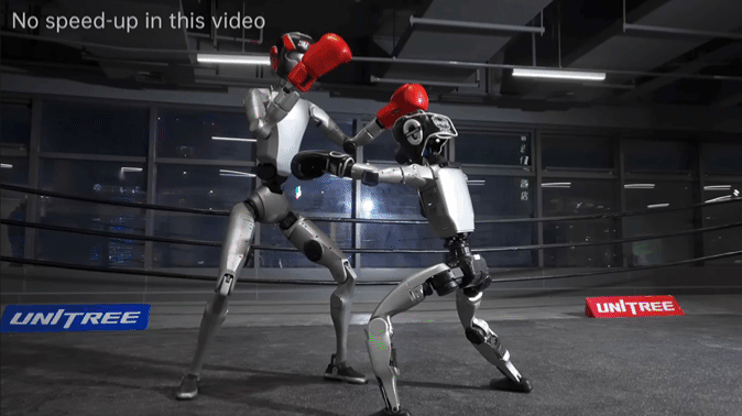 Unitree Humanoid Scores Knockout Debut
