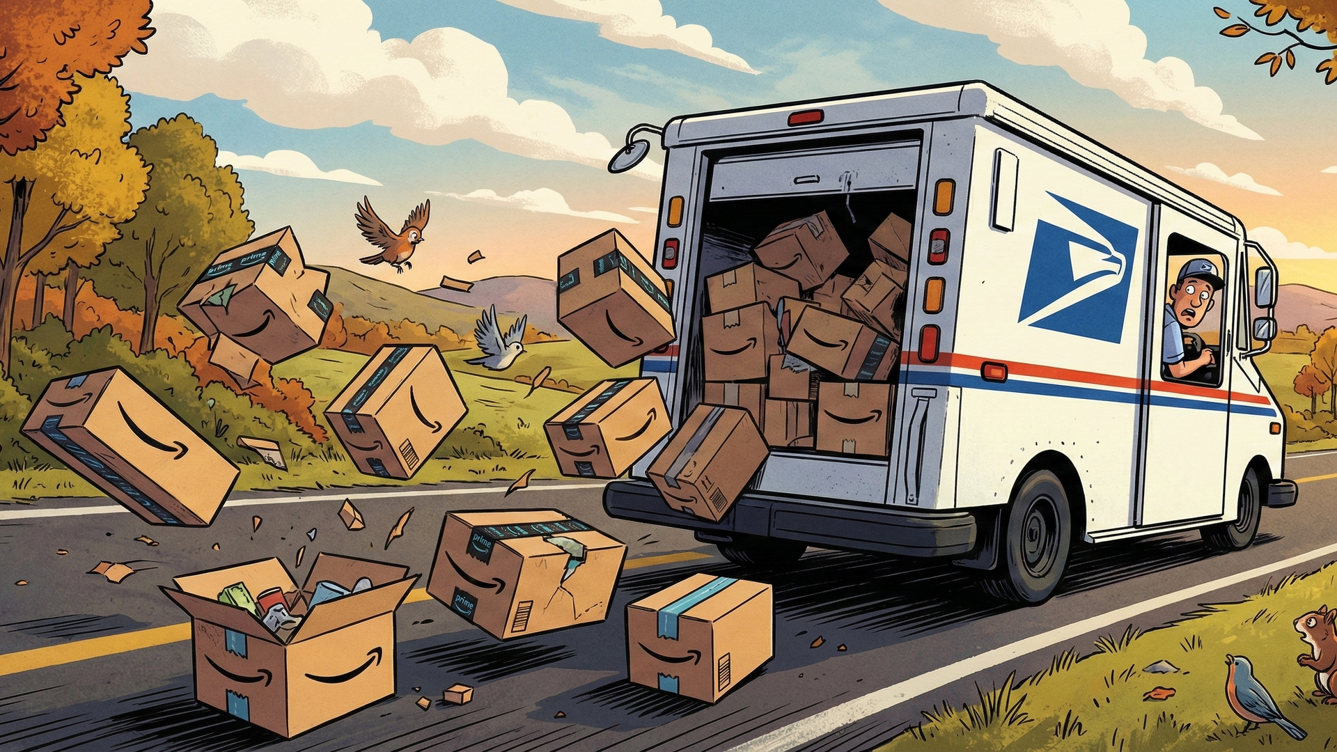 Amazon Considers Life Without USPS Delivery Deal