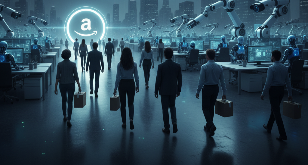 Amazon Axes 14K Office Jobs to Fuel AI Push