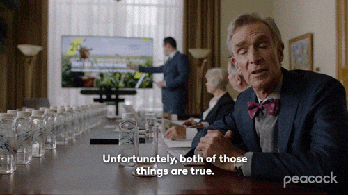 Bill Nye Facts GIF by PeacockTV
