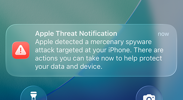 Apple Sounds Spyware Alarm in 110 Countries