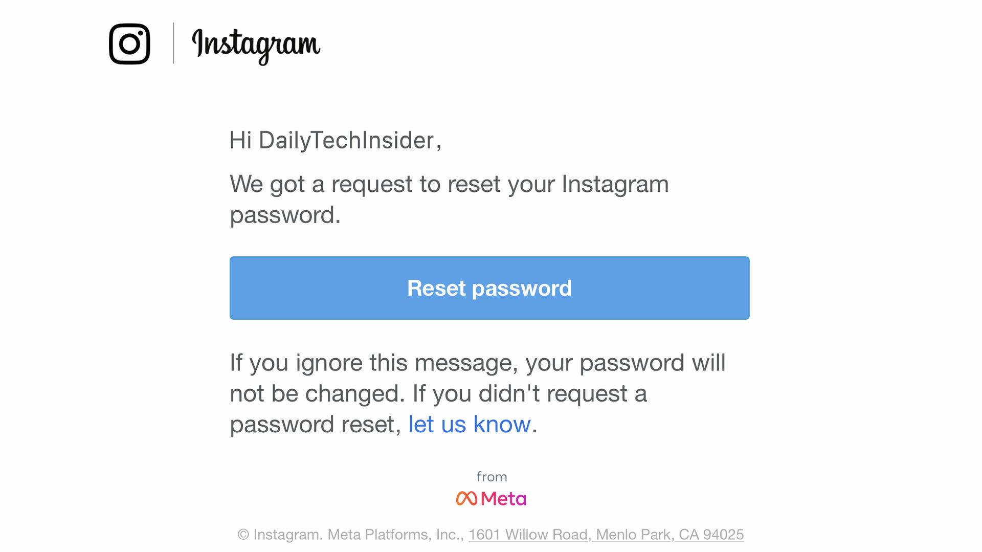 Instagram Password Reset Panic Was a Bug, Not a Breach
